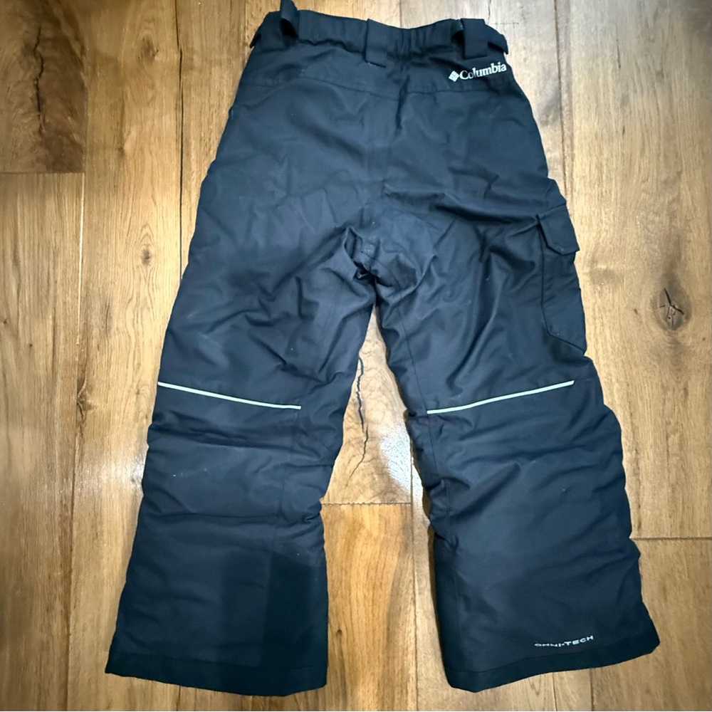 Columbia Kids' Snow Ski Pants | Black Insulated | Size: XS (6/7) | Regular Fit